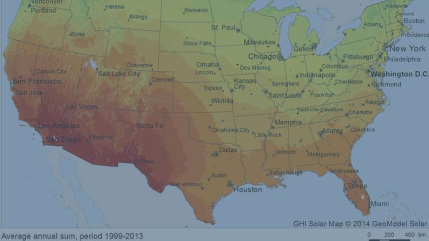 Solar yields based on your location